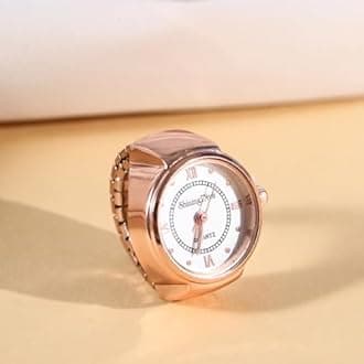 Shining Diva Fashion Latest Stylish Ring Watch for Women and Girls