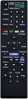 HT 113 RM-ADP090 Compatible Remote Control for Original Sony Blu-ray Disc DVD Home Theatre System [BDV-E6100 BDV-E4100 BDV-E3100 BDV-E2100 BDVE6100 BDVE4100 BDVE3100 BDVE2100 RMADP090]