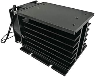 220V Single-Phase Motor Soft Starter Module controller2KW4KW6KW8KW Motor Online Soft Starting Fan Pump Pressure Reducer Conveyor (Color : Heat Sink)