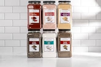 OLDE THOMPSON SINCE 1944 Fine Black Pepper, 5lbs Bulk Size