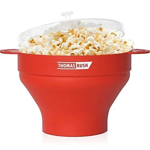 Microwave Popcorn Maker by Thomas Rush (Orange)