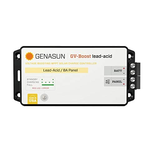 Genasun GV-Boost 8 Amp 12 Volt MPPT Solar Boost Charge Controller