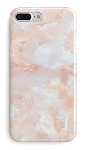 Recover Rose Marble iPhone 8 Plus/iPhone 7 Plus/iPhone 6 Plus Case. Soft Rubber Silicone Cover for iPhone 8/7/6 Plus (Rose)
