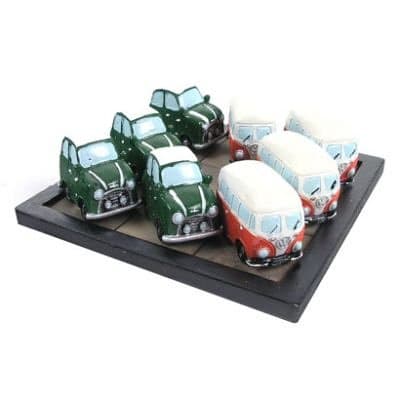 Purple Puffin Mini vs Camper Van Tic Tac Toe