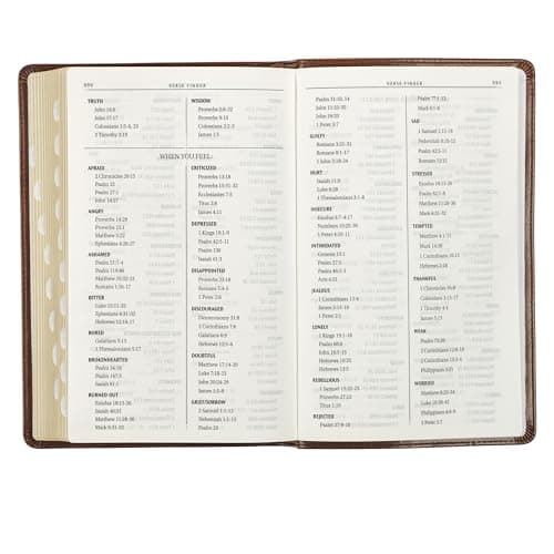 KJV Gift Edition Bible Brown