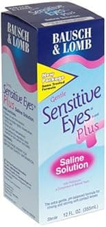 Sensitive Eyes+ Saline Solution 12 Fl Oz
