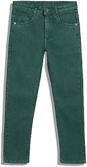 Urbano Juniors Boy's Slim Fit Washed Denim Jeans Stretch