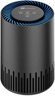 PureMate Air Purifier for Home, Quiet Air Cleaner with True HEPA Filter with 4 Speeds and Sleep Mode, Night Light, Odors Dust Mold for Allergens Smokers Pollen Pet Hair