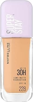 New York Super Stay Lumi-Matte Liquid Foundation - 228, Up To 30H Long Wear, Water & Transfer Proof. SuperStay Lumi-Matte Liquid Foundation comes with Non-comedogenic & Vegan Formula | 35ml