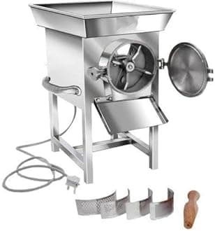 newBasics Stainless Steel Wet Mill Grinder - Gravy Machine - Ginger Garlic Paste Maker - Catering - Hotel Industry Machine for Wet grinding - Single Phase 220V (2HP)