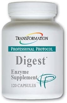TRANSFORMATION THE GENESIS OF GOOD HEALTH Enzyme - Digest* Capsules- Supports Overall Digestive and Immune System - Aids Digestion Lipids to Enhance Performance Pancreas and Liver, (120)