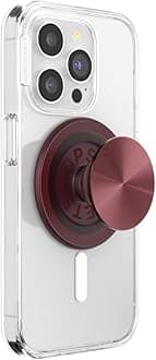 Phone Grip for MagSafe, Magnetic Holder, Phone Stand, Red - Alum Radial Oxblood