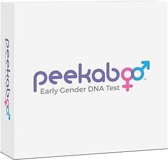 DDC Peekaboo Early Gender at Home DNA Test, Over 99% Accurate, Test as Early as 6 Weeks Pregnant, Includes Lab Fee