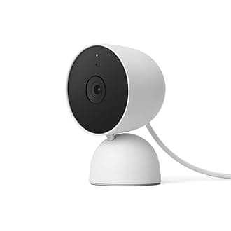 Google Nest Security Cam (Wired) - 2nd Gen - Snow