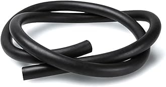 Universal Fuel Pipe LINE Rubber Reinforced for Fuel Hose Engine UNLEADED Petrol Diesel Oil (6.0MM X 11.0MM, 1 Meter)