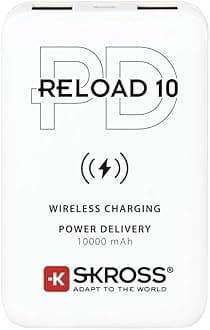 SKROSS | 1.400132 | Powerbank - Portable Wireless Charger 10,000 Mha