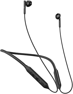 Portronics Harmonics Z5 Wireless Bluetooth Stereo Headset with 33Hrs Playtime, Double EQ Mode, 14.2 mm Dynamic Drivers, Click Action Buttons(Black)