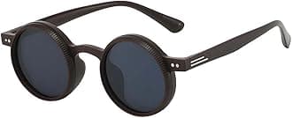 Adjustable Tint Sunglasses Round Polarized with Built-In ND Filter,Adjustable Retro Sunglasses for Men 1-9 Gears Manual