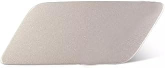 Front Bumper Headlight Washer Cover Cap for Audi Q3 2016 2017 2018 8U0955276E (Platinum Beige, Left)