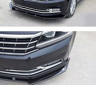 REAGAR Car Front Bumper Lip Body Kit for Jaguar F TYPE Coupe 2013 2021, Spoiler Chin Body Kit Protection Auto Car Exterior Aerodynamic Parts Protection Spoiler Exterior Accessories