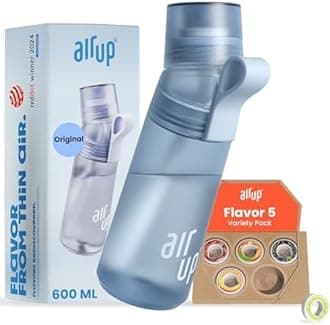 air up® Bottle Original Gen 2 (600 ml) Including 5 Pods Original Water Bottle Made of Tritan, BPA Free, Bottle with Flavour, Sugar-Free, Drinking Bottle Starter Set