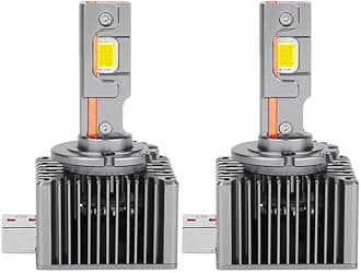 AE-SMART - D3S LED D1S D2S D4S D5S D8S Led 150W Headlights D1R D2R D3R D4R D5R D8R Bulb Canbus Car Light Auto 6000K 12𝖵 24𝖵 (160W 80000LM D4S)