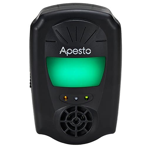 Apesto Patented Technology Pest Repellent Solution - Repels Mice, Rats, Roaches, Spiders, Other Insects - Home Pest Control Solution