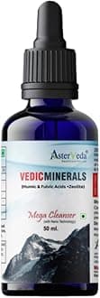 Vedic Minerals Zeolite | Mega Cleanser | Humic and Fulvic Acid | Natural Body Cleanser & Detoxifier | Suitable for All Age Groups