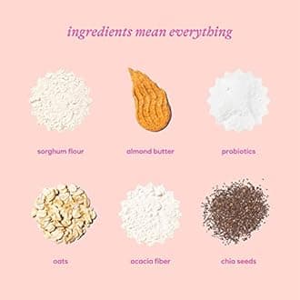 Belliwelli Soft Baked Probiotic Snack Bars | Gluten-Free, Dairy-Free, Vegan, Low-FODMAP | High-Fiber, Healthy & Tasty | Variety (8 Pack)