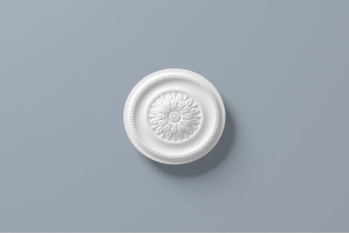 Ceiling Rose Lightweight Polystyrene - 420mm 'Eternal Spring'