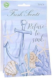 Willowbrook | Fresh Scents Scented Sachet Packet | Refuse to Sink | Air Freshener Bags for Drawers, Closets, Cars | 3 Pack | Long Lasting Home Fragrance