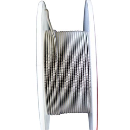 Dynas® Clapton Wire Kanthal A1 5Meter (5m) Spool RDA RBA 24/26/28AWG Gauge Core 32AWG Gauge Wrap (28 Gauge)