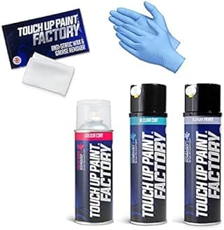 Touch Up Paint Factory - Scratch Repair Kit Compatible With MERCEDES Cars With Colour Code: 592 - NORTHERN LIGHTS VIOLET METALLIC Size: Aerosol Kit - Plus (Medium) - Computer Matched