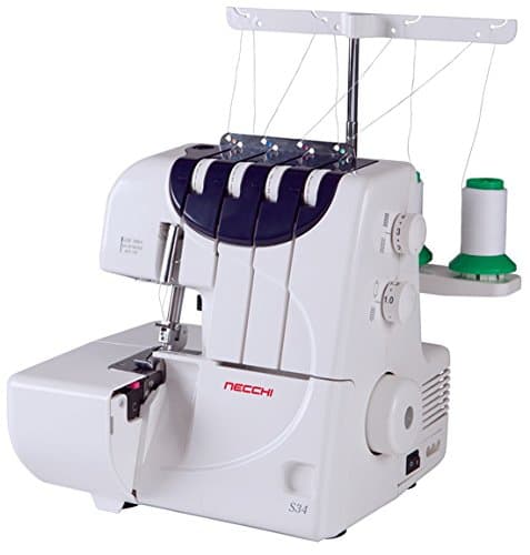 Necchi S34 - 3 or 4 Thread Convertible Serger with Exclusive Bonus Bundle
