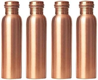 Golden Valley pure copper water bottle set of 4 combo. 1000ml®