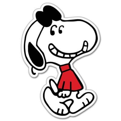 Snoopy Vynil Car Sticker Decal - Select Size
