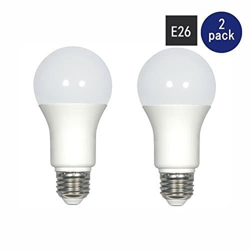 9W LED Bulbs - [Upgraded] 3-Setting LED Light Bulb for Regular Light Fixture (NO 3-Way Swith Needed), 30/50/80W Equivalent in One Bulb, 3200K Warm White, for Table Lamp, Bedside Lamp, 2 Packs