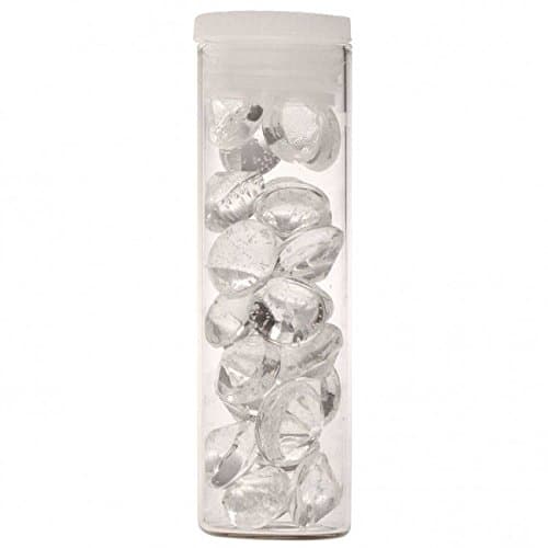 Crystal Candy Edible Diamonds - Clear 6 mm