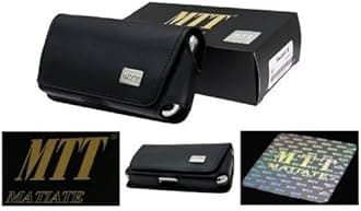 Original MTT Horizontal Leather Phone Case with Belt Clip and Safety Loop for Caterpillar Cat B100 *