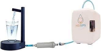 HID SIPS Water Dispenser Mini Fridge (Black)