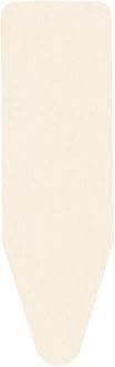 Brabantia169403 Ironing Board Cover with 2 mm Foam - 124 x 45 cm, Wide, Ecru