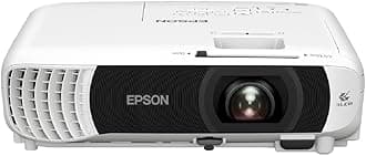 EB-W55 1200x800 WXGA Projector, 4000 ANSI Lumens, 3LCD, 320-inch Display, Built-in 2W Speaker