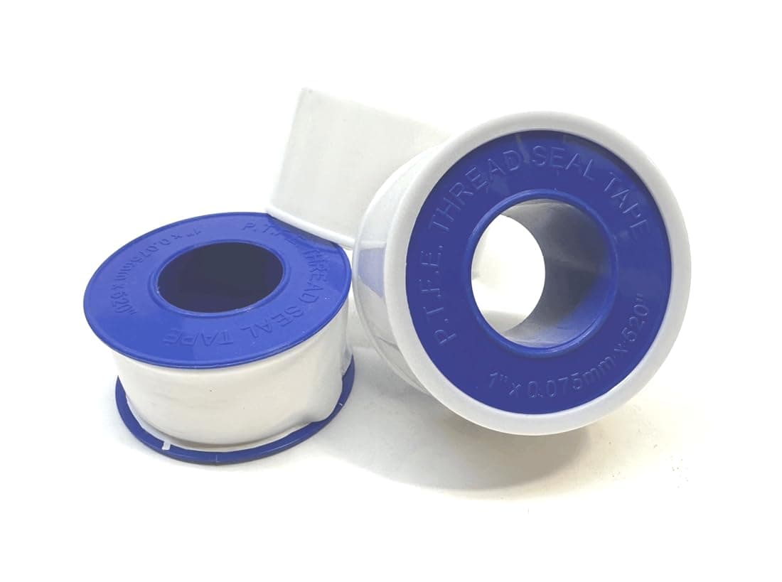 1" x 520" Thread Sealing PTFE Plumber's Teflon Tape 2PC