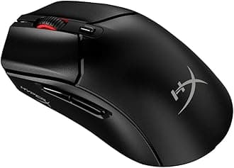 - HyperX Pulsefire Haste 2 Core Dual Wireless RGB Gaming Mouse, Up to 12K DPI, HyperX Custom Core Sensor, 70g Lightweight, 100 Hr Battery Life, 1K Hz Polling Rate, 24 Months Warranty - Black [8R2E6AA]