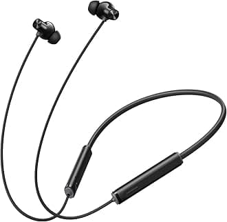 realme Buds Wireless 5 ANC in Ear Bluetooth Headphones, 50dB ANC, 13.6mm Dynamic Bass Driver, 360° Spatial Audio, 45ms Low Latency, Upto 38hrs Playback, IP55 Rating, Dual Device Connection (Black)