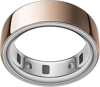 Oura Ring 4 - Rose Gold - Size 15 | Smart Ring Sizing Kit | Sleep Tracking Wearable - Heart Rate - Fitness Tracker - Up to 8 Days Battery Life