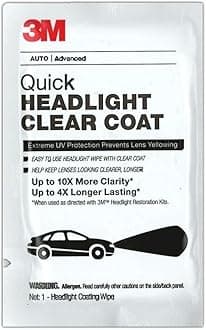 3M Headlight Clear Wipes 40/BX (3M-32516)