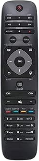 Allimity Replacement Remote fit for Philips LCD LED Smart TV 32PHT4002/56 32PHT4002/79 32PHT4002/98 43PFT5250 43PFT5250/56 43PFT5250S 43PFT5250S/56 49PFT5200 49PFT5200/56 49PUT5801 49PUT5801/56