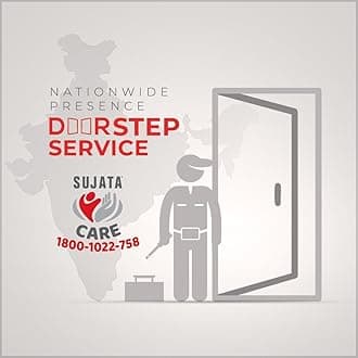 Sujata Supermix 900 Watts Mixer Grinder | 22000 Rotations Per Min | 90 Minutes Continuous Running | 3 Versatile Jars 1750 ml 1000 ml and 400 ml