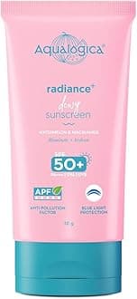Radiance+ Dewy Sunscreen SPF 50 PA+++ - 30g | With Watermelon & Niacinamide | Lightweight & Non-Sticky | No white-cast | Suitable for all skin types | For Men & Women